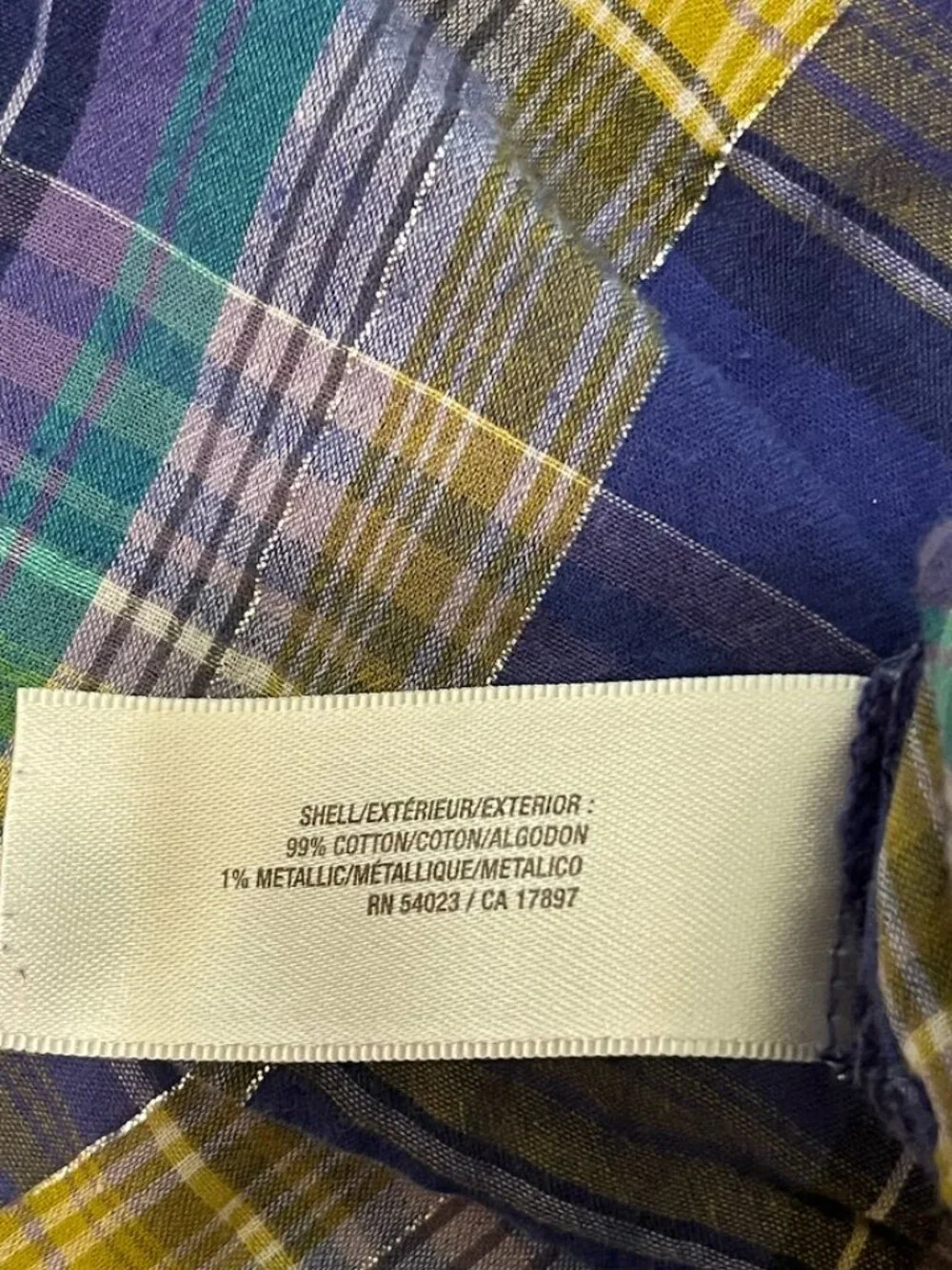 Old Navy Plaid Shirt, Girls' XL 14/16